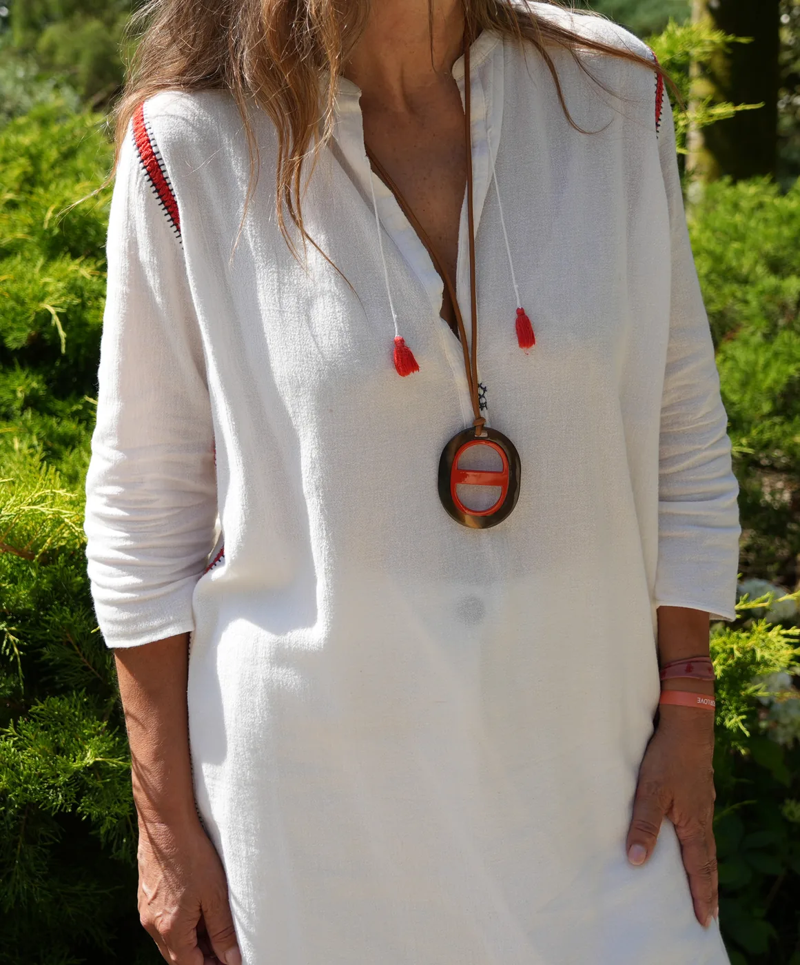 Mandarine — Corno de búfalo · Vermelho